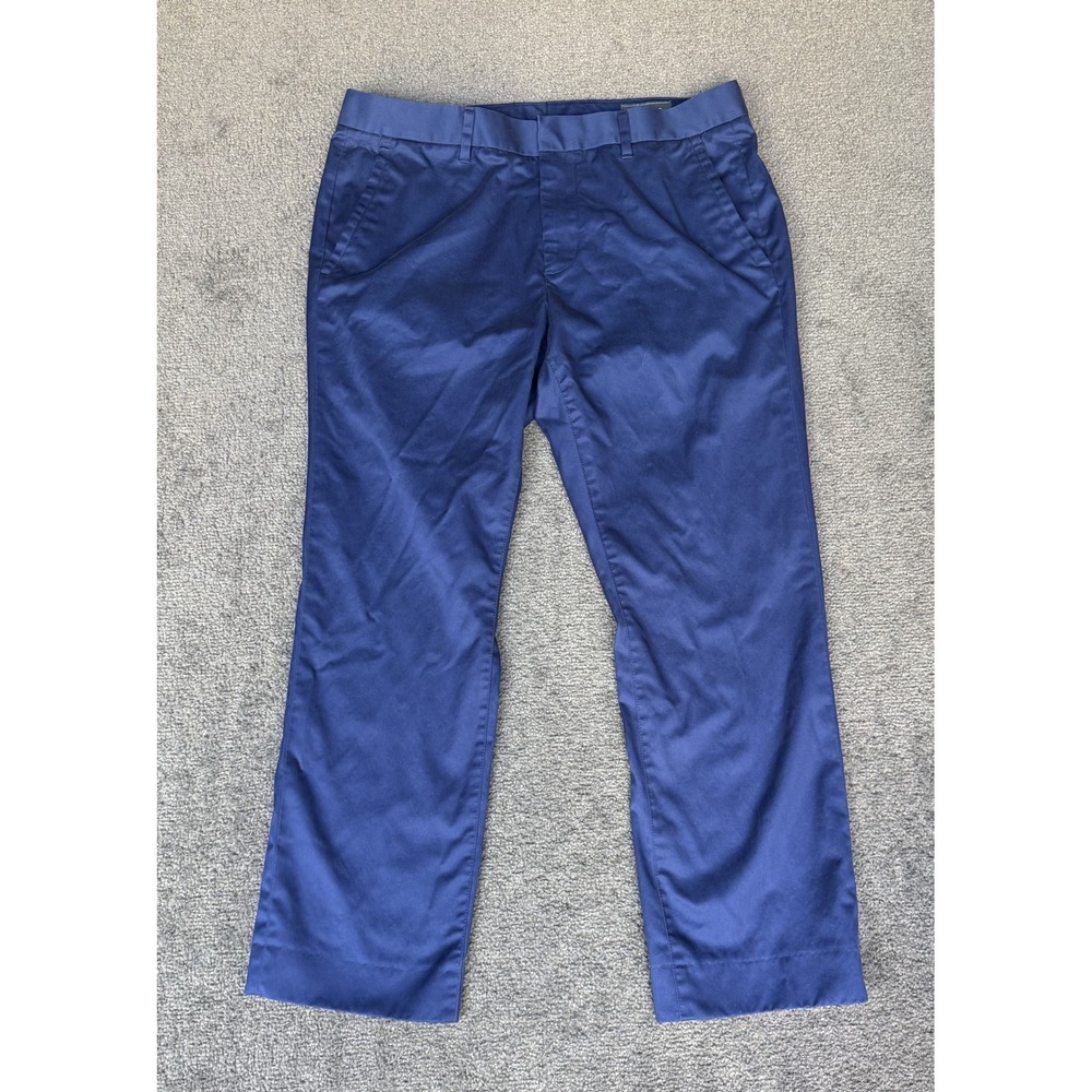 Bonobos Monday Chinos Mens 33x30 Blue Cotton Twill Tailored Fit Pants 12356
